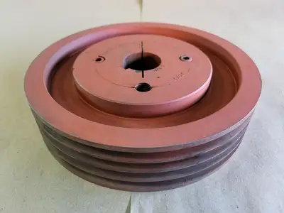 4 Groove Sheave 8" OD, 1-3/8" Bore