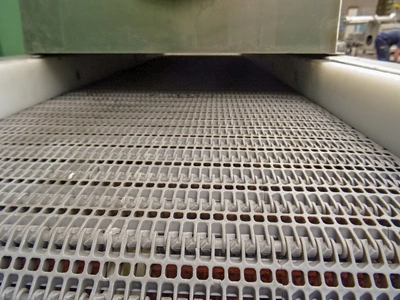 Hecomatic S/S Coater -Deduster Plastic Belt 370 mm x 1,600 mm long