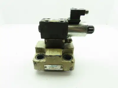 Vickers Parker CVC40D1S210 Hydraulic Cartridge Solenoid Control Valve 24V D1VW