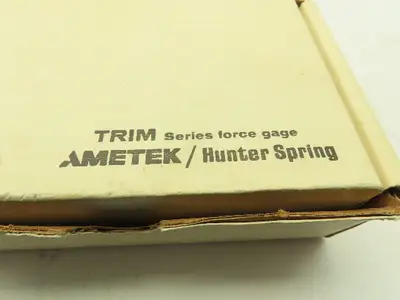 Ametek Trim Series T-1000G-TC Spring Force Gage Gauge 20 Grams/Div  0-1000