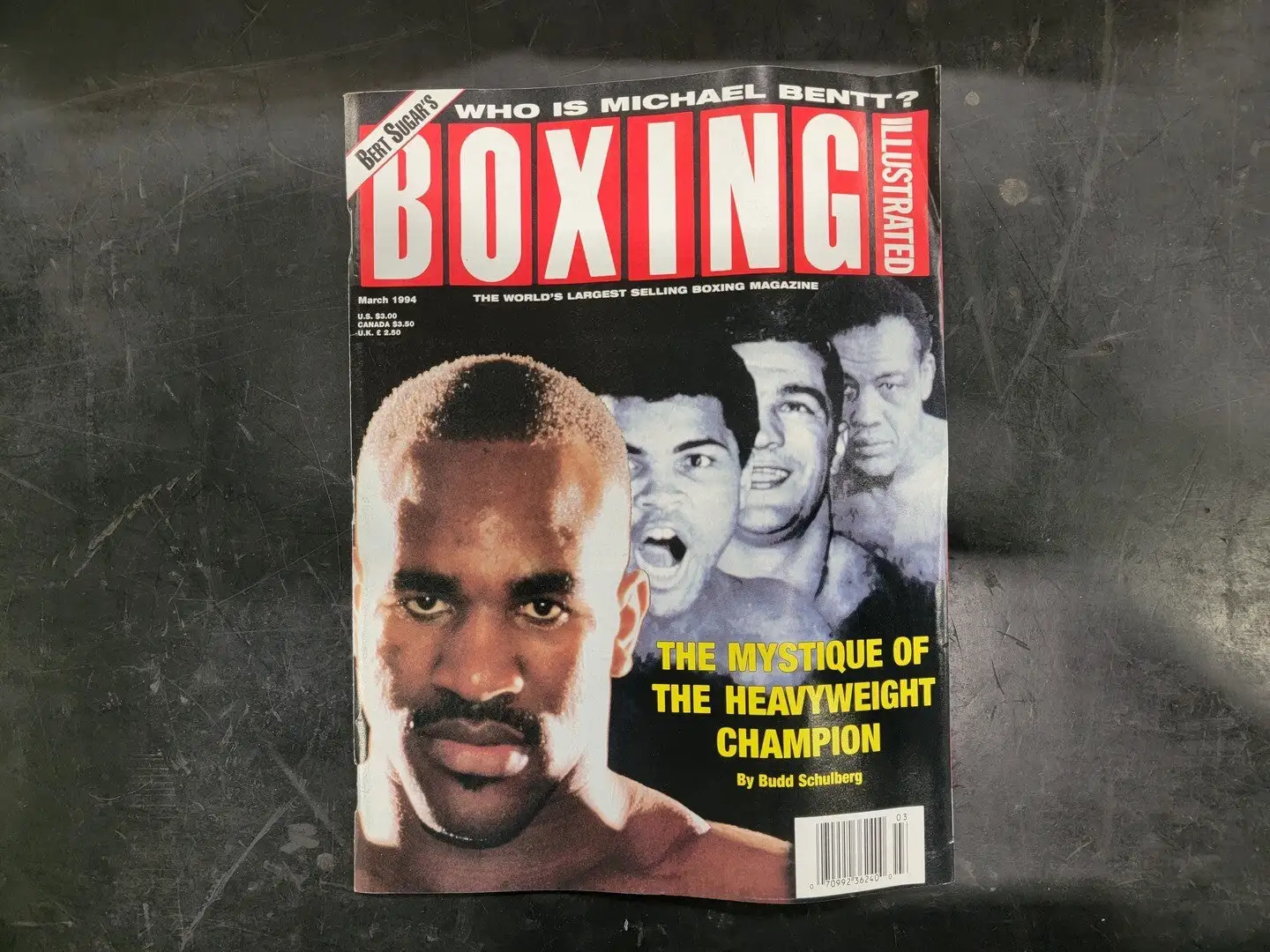 USED BOXING ILLUSTRATED MARCH 1994