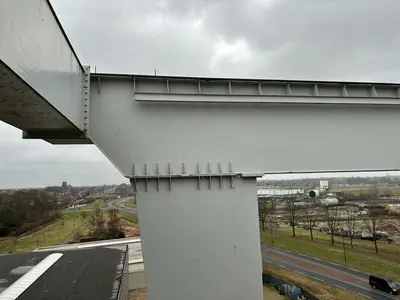 USED SWF GANTRY CRANE 70 TON + 5 TON X 25 METER