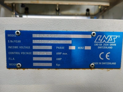 LNS Bar Loader, working condition, currently installed on DECO 10 lathe