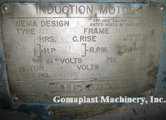 16.5 Lt. Farrel # 1A Banbury® Mixer, Item # 313