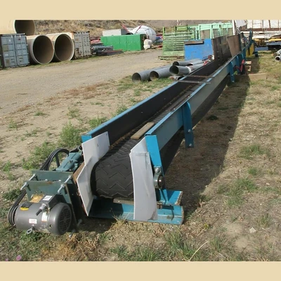 18" x 58' Troughed Channel Conveyor