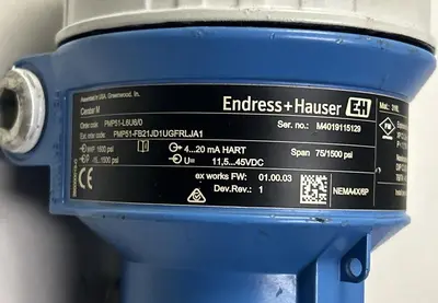 USED ENDRESS HAUSER PMP51-FB21JD1UGFRLJA1