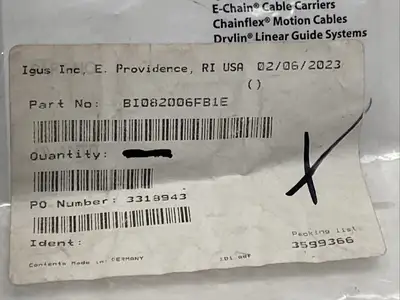 New | in-Stock igus BI082006FB1E Bearings Michigan US | Maverick Industrial Sales #1410677