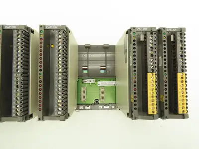 AEG DTA 201 7628-042244801 10 Card Slot Rack Chassis With 8 Cards