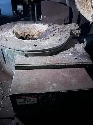 USED 2011 INDUCTOTHERM VIP 1500 KW POWER MELT, 3 TON