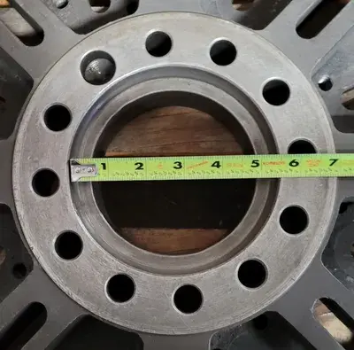 FACE PLATE FOR LATHE, 19-5/8" DIAMETER, A2-8 MOUNT