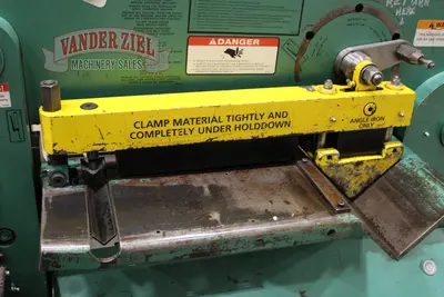 Used PIRANHA P50 Ironworkers Michigan US | Vander Ziel Machinery Sales #1262377