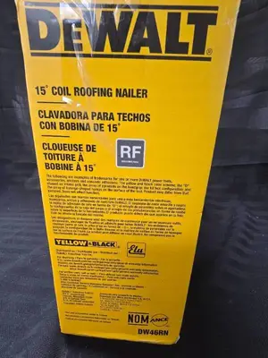 DeWalt Air Powered Roofing Nailer