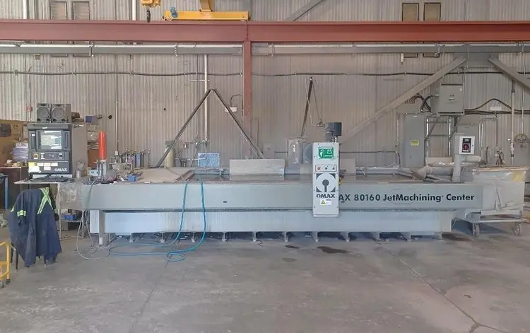 Used 2012 OMAX 80160 Waterjet Cutters British Columbia CA | ABL Technology LLC #721301