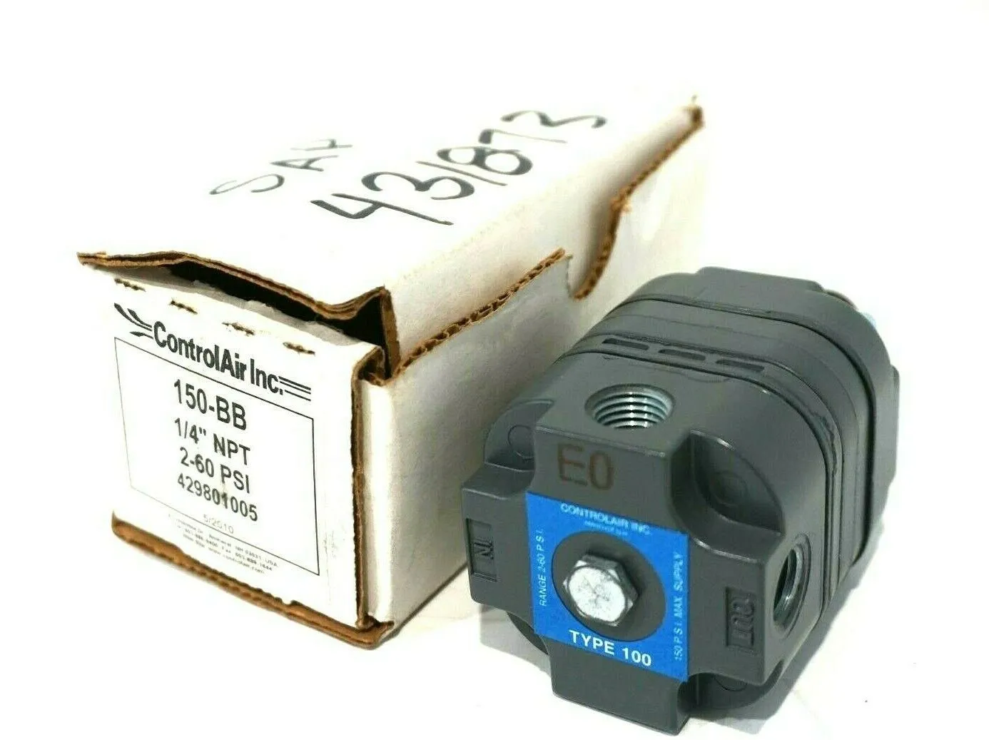 NEW CONTROLAIR 150-BB PRESSURE REGULATOR 1/4" 150BB