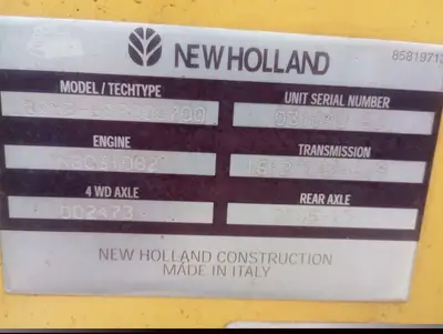 Used 2002 NEW HOLLAND LB75B Backhoe Loaders New York US | Beck Equipment #1509310