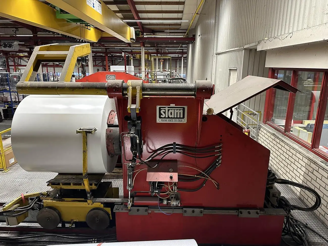 USED STAM SIEMPELKAMP SANDWICH PANEL LINE CNC