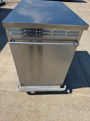 Used Carter Hoffmann Used Carter Hoffmann TE-1622-62 Stainless Mobile Tray Delivery Cart - SS399 - SC Food Storage & Transportation Illinois US | Falcon Restaurant Supply #1373592