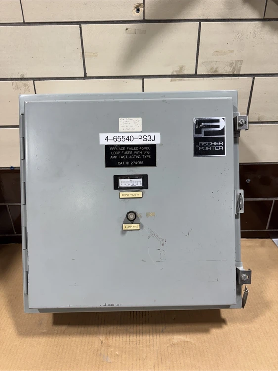 Used Fischer & Porter DT-8128-2 AC/DC Power Supplies Indiana US | J&J Industrial Supply #547605