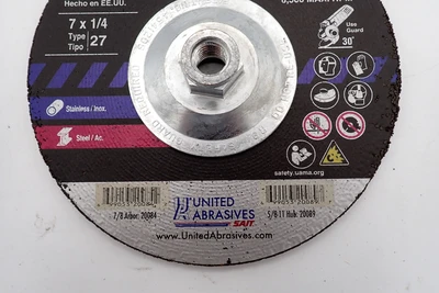NEW UNITED ABRASIVES 20084