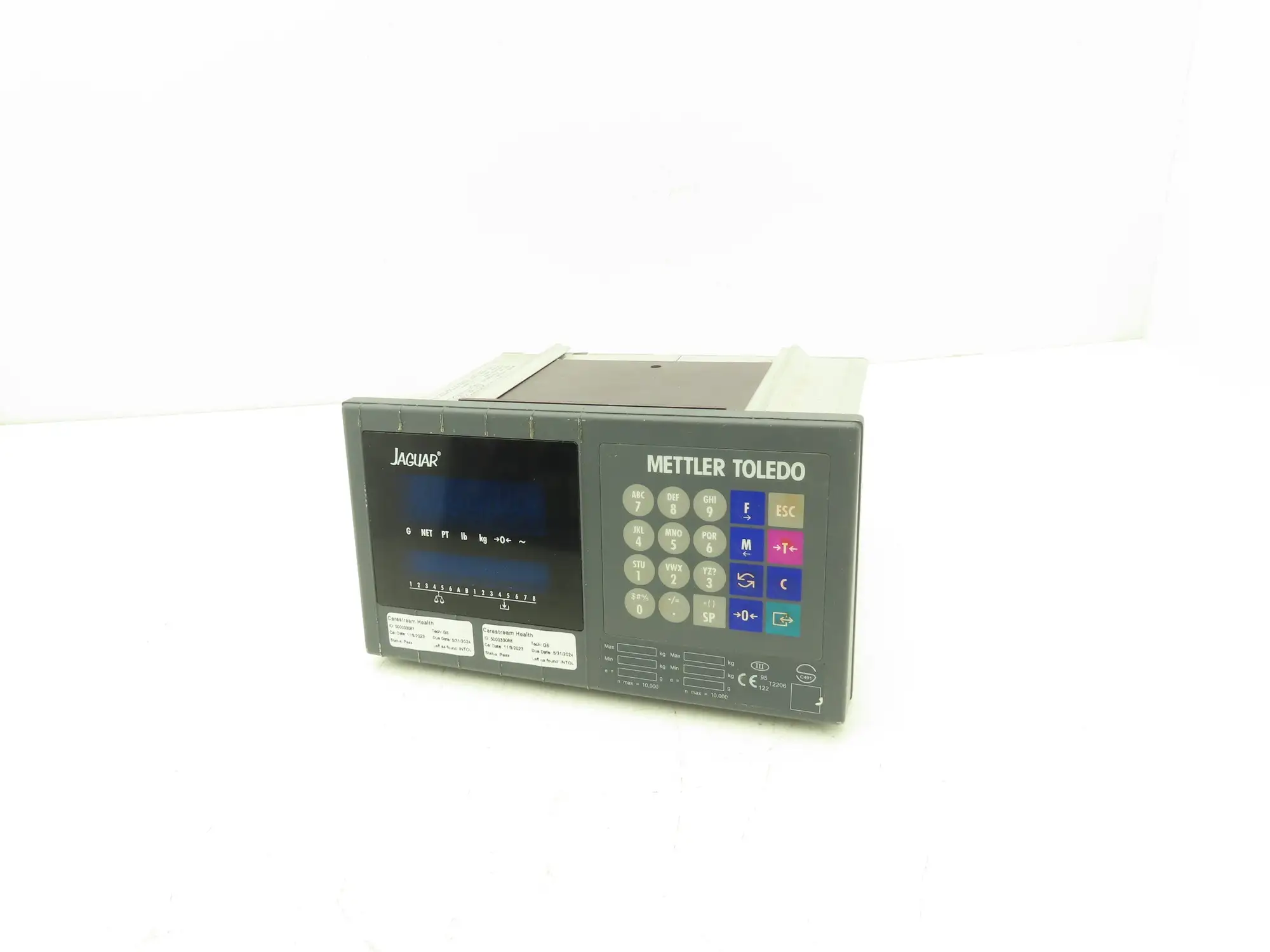 Mettler Toledo JTPA 2260 000 Jaguar Scale Operator Interface Controller 100-240V