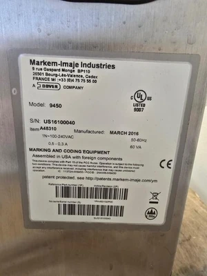 USED markem imaje 57657657