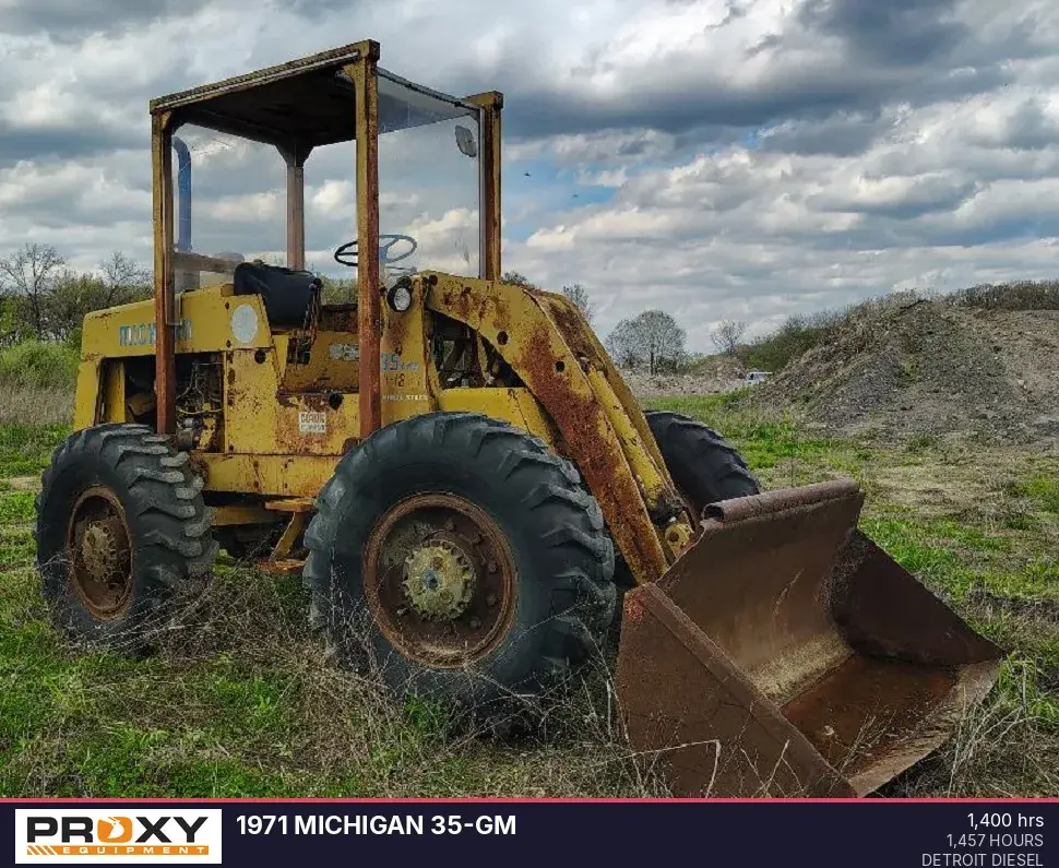Used 1971 MICHIGAN 35-GM Wheel Loaders Michigan US | Proxy Equipment #1388726