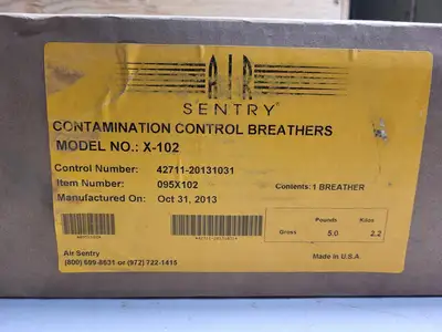 NEW AIR SENTRY X-102