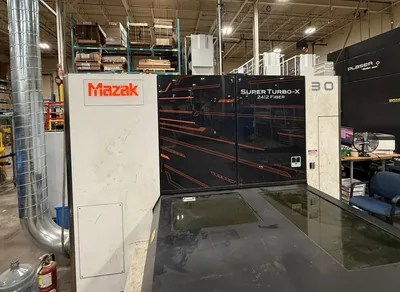 2018 MAZAK OPTONICS SUPER TURBO STX-2412 FIBER LASERS | Machinery Resources International (1)