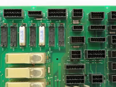 Mori Seiki AP-DTP-ST Control Circuit Board PLC Relay Adaptor Panel