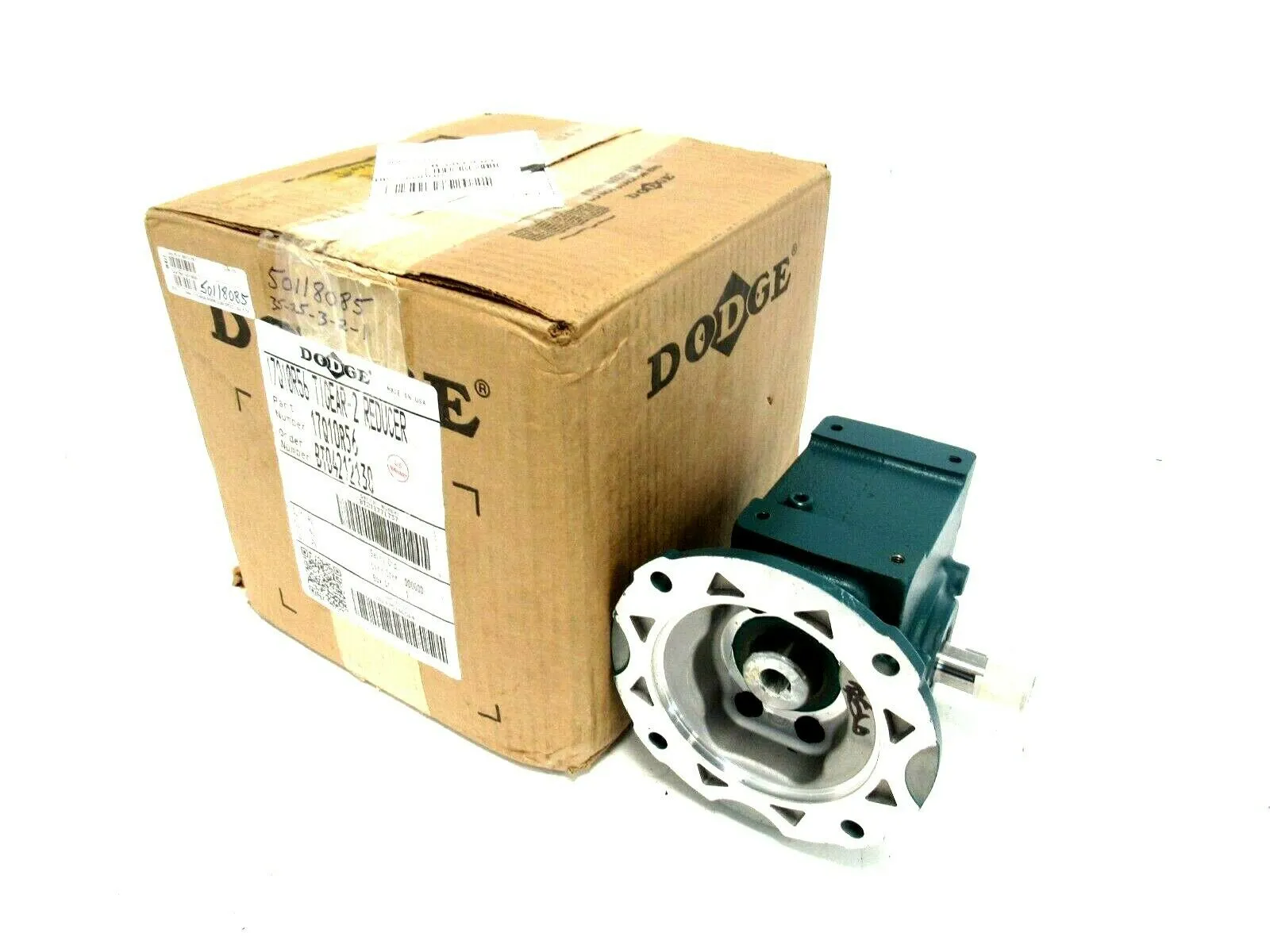 NEW BALDOR 17Q10R56 GEAR REDUCER 10:1