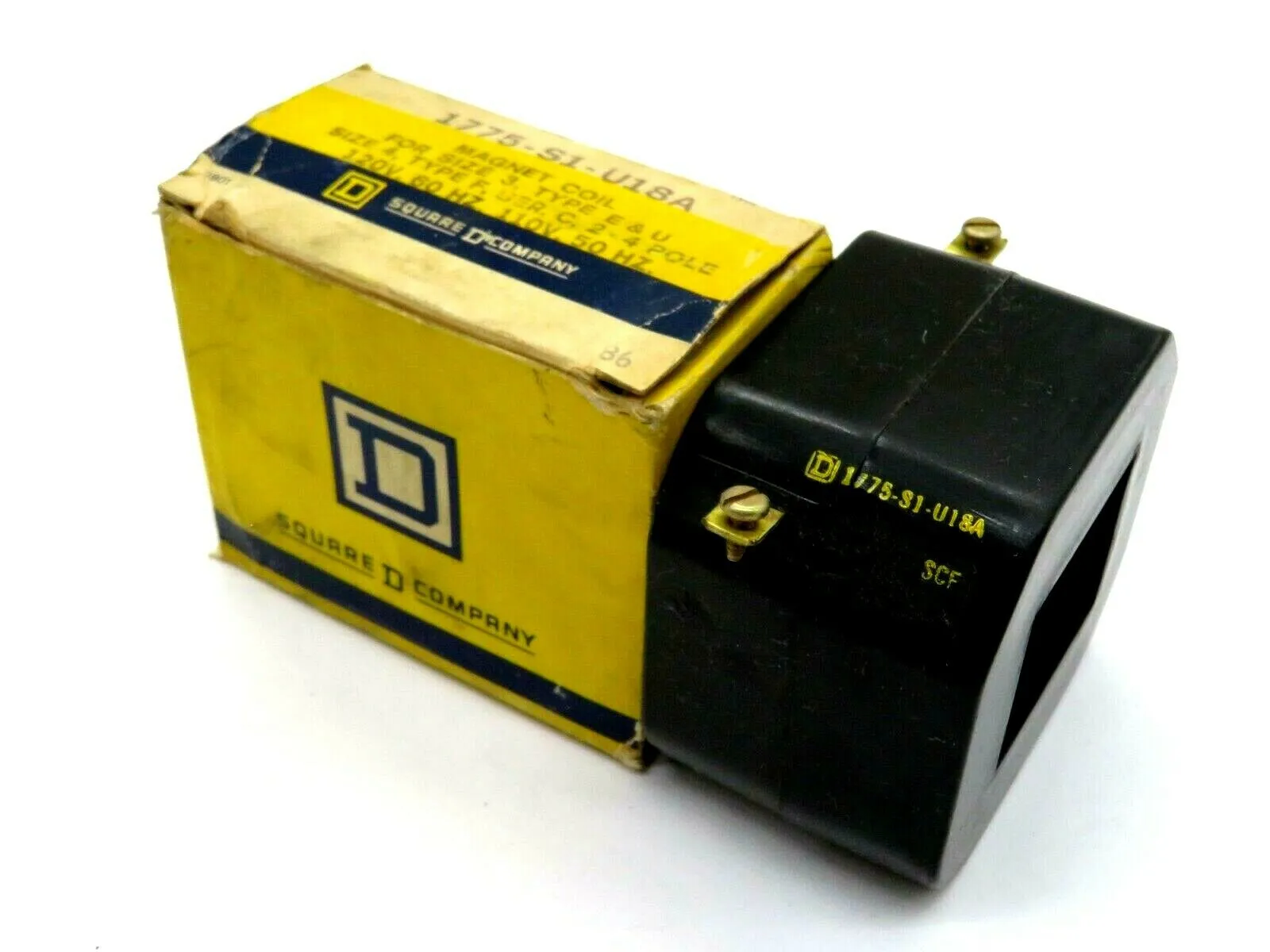 NEW SQUARE D 1775-S1-U18A MAGNET COIL 1775S1U18A