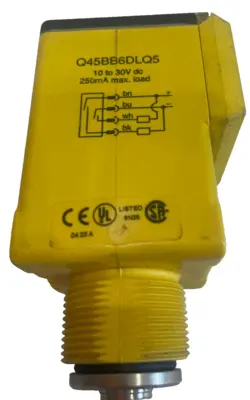 USED BANNER Q45BB6DLQ5 PHOTOELECTRIC SENSOR