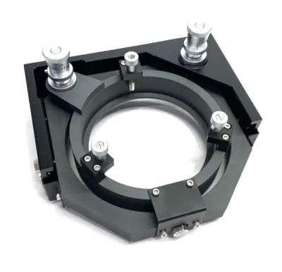 USED OPTOSIGMA EXTRA-LARGE PRECISION GIMBAL MIRROR HOLDER 150MM