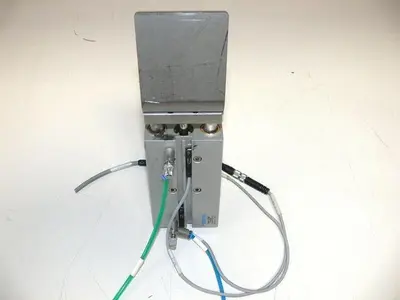 USED FESTO DFM-16-80-P-A-GF PNEUMATIC GUIDED AIR CYLINDER