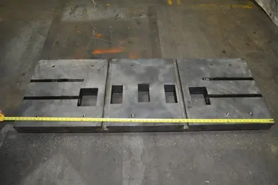 65" x 24" x 3" BOLSTER PLATE