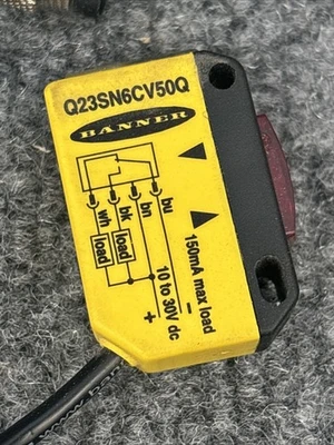 New | in-Stock Banner Engineering Q23SN6CV50Q Misc Industrial Equipment California US | Davliegogo LLC #1711857