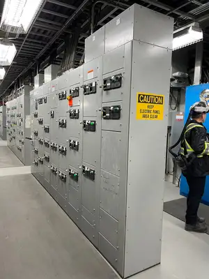 Advantage 2100 MCC, 600V, 3-Ph, 1200A, 9 Sections