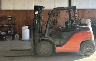 Used 2018 TOYOTA 8FGU35 Internal Combustion Forklifts: Pneumatic Tire Texas US | Forklift Exchange #1274784