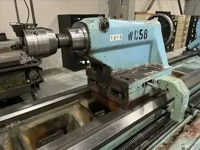 USED 1987 GEMINIS LATHES GE1000A