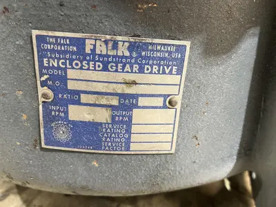 USED 1998 SIMPSON 2F GEAR RECUCER