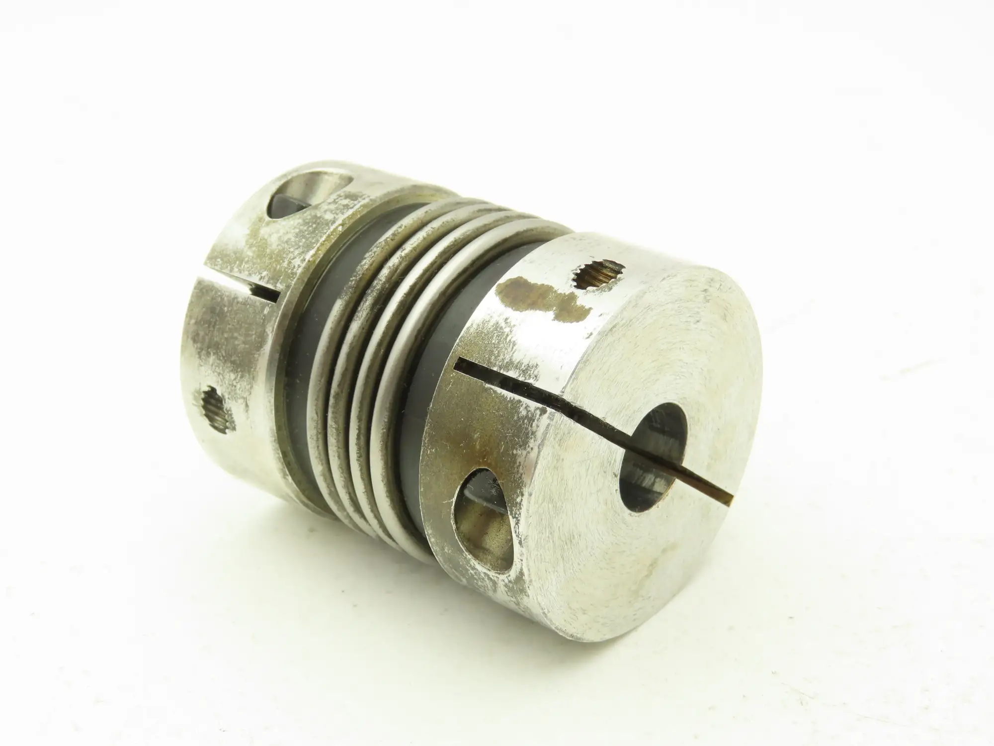 R+W 09372-9864-0 Bellows Flex Coupling Split Clamp Hub 16x16mm Bore 70mm Length