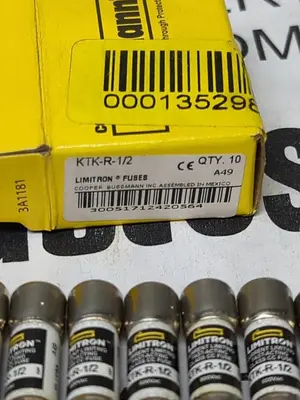 New | in-Stock COOPER BUSSMANN KTK-R-1/2 Miscellaneous Equipment (Electrical & Power) Ohio US | Surplus Asset Holdings #1235795
