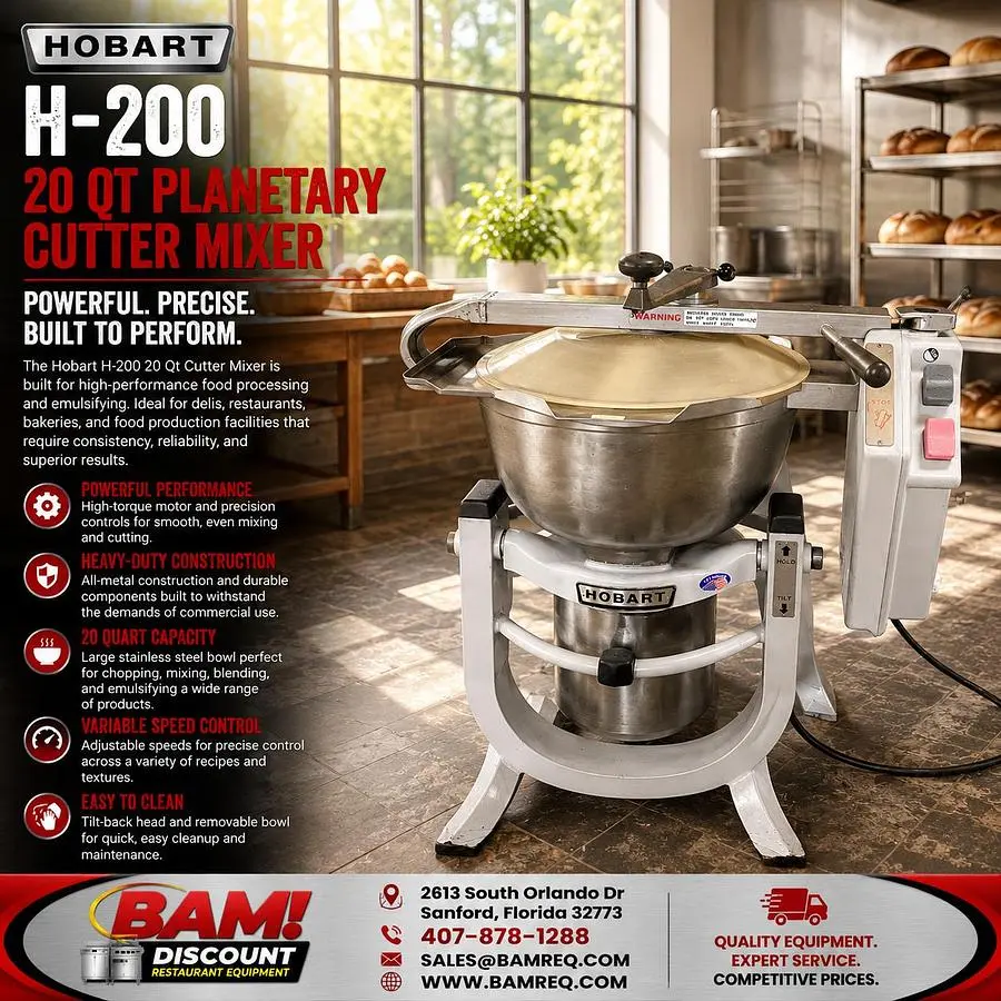 Used HOBART HCM 300 Commercial Food Processors Florida US | BAM Discount Restaurant Equipment #1341194