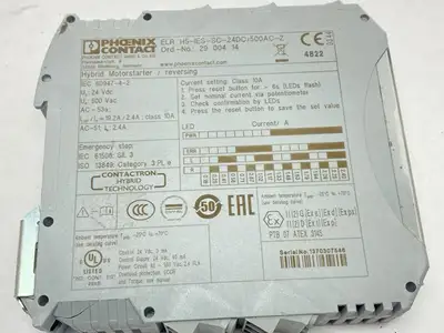 USED PHOENIX CONTACT HYBRID MOTOR STARTER 2900414