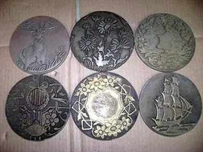 Antique Brocading Plates IN STOCK