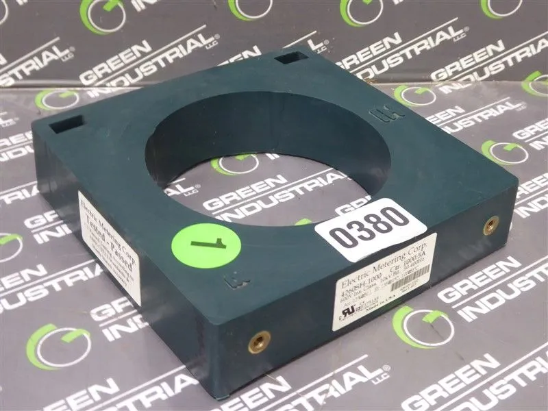 Electric Metering Corp. 4260SH-1000 Current Transformer 1000:5 Ratio Used