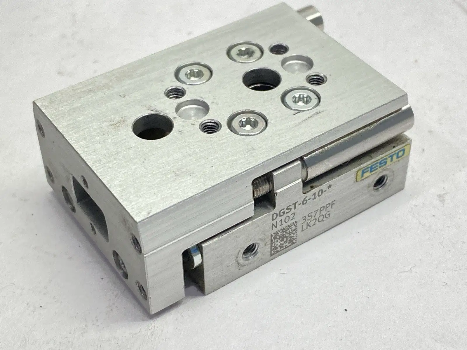 USED FESTO PNEUMATIC MINI SLIDE ACTUATOR 6MM BORE 10MM STROKE 8085105