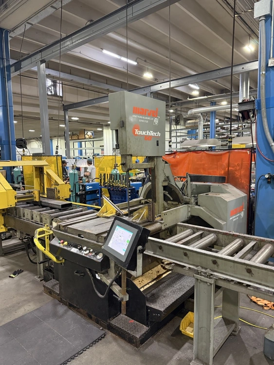 Used 2001 MARVEL E2125TS Vertical Band Saws North Carolina US | Revelation Machinery #1470760