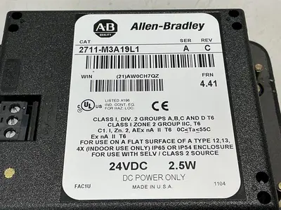 USED ALLEN BRADLEY 2711-M3A19L1