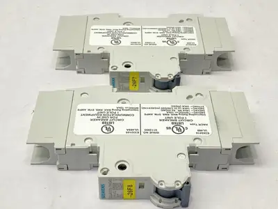 5SJ4110-7HG42 | Siemens  Circuit Breaker 1P 10A 277/489V LOT OF 2 - Used